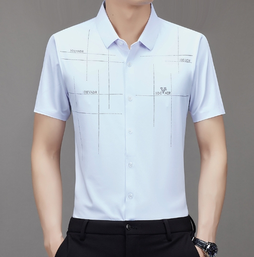 Traceless business shirt