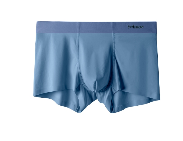 80 Modal seamless men's underwear, one-piece flat angle pants, silk crotch, breathable and comfortable