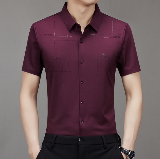 Traceless business shirt