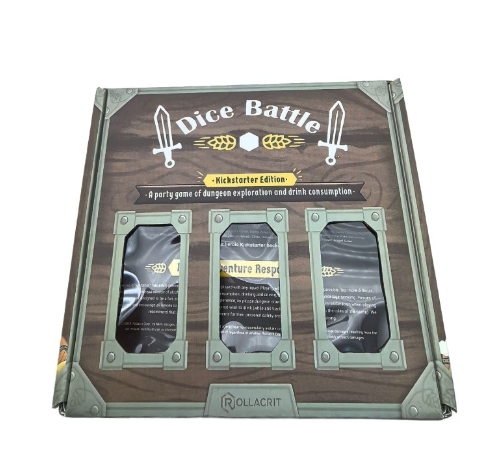 Dice Battle Board Game Dungeon Exploration and Drinking Party Game Toy Set