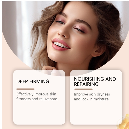 Gentle moisturizing and hydrating neck and facial contour care stick