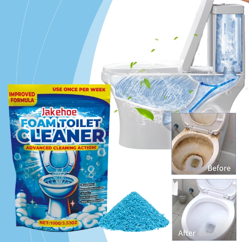 Toilet cleaning, decontamination, cleanliness, household deodorizing and toilet cleaner