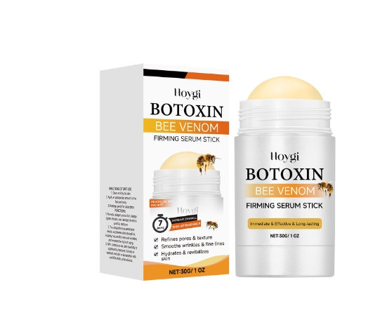 Gentle moisturizing and hydrating neck and facial contour care stick