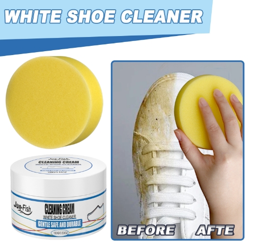 One wipe white artifact, no wash sports canvas shoes, clean and remove stains