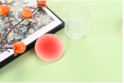 Colorful desktop insulation and heat-resistant water cup mat