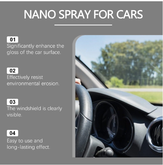 Car paint nano coating crystal plating liquid spray car surface water wax water