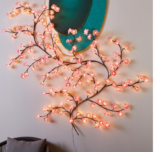 Indoor decoration, wall decoration, romantic atmosphere lighting
