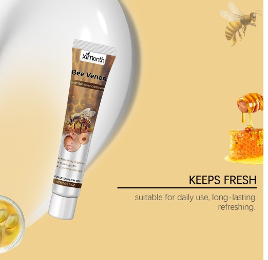 Bee venom ointment mildly cleans, smoothes and moisturizes skin Bee venom essence