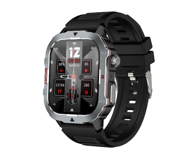 Smart Watch Bluetooth Call+Heart Rate Blood Oxygen Outdoor Triple Protection Men's Sports Watch