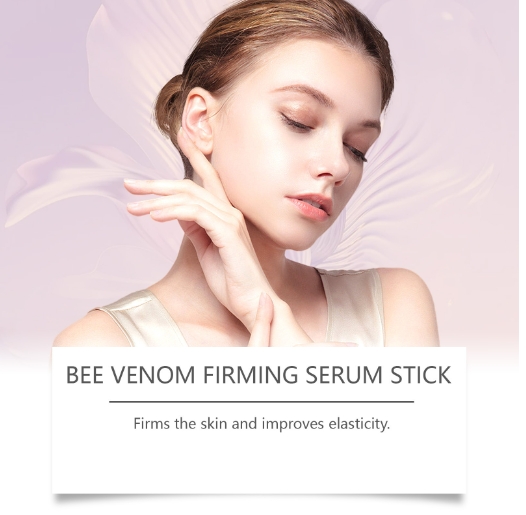 Gentle moisturizing and hydrating neck and facial contour care stick