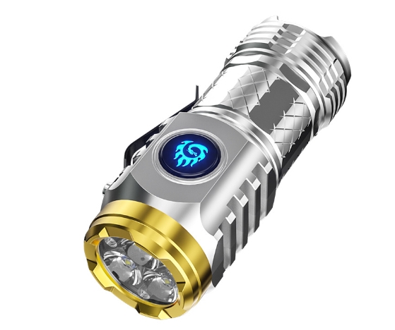Three eyed monster flashlight