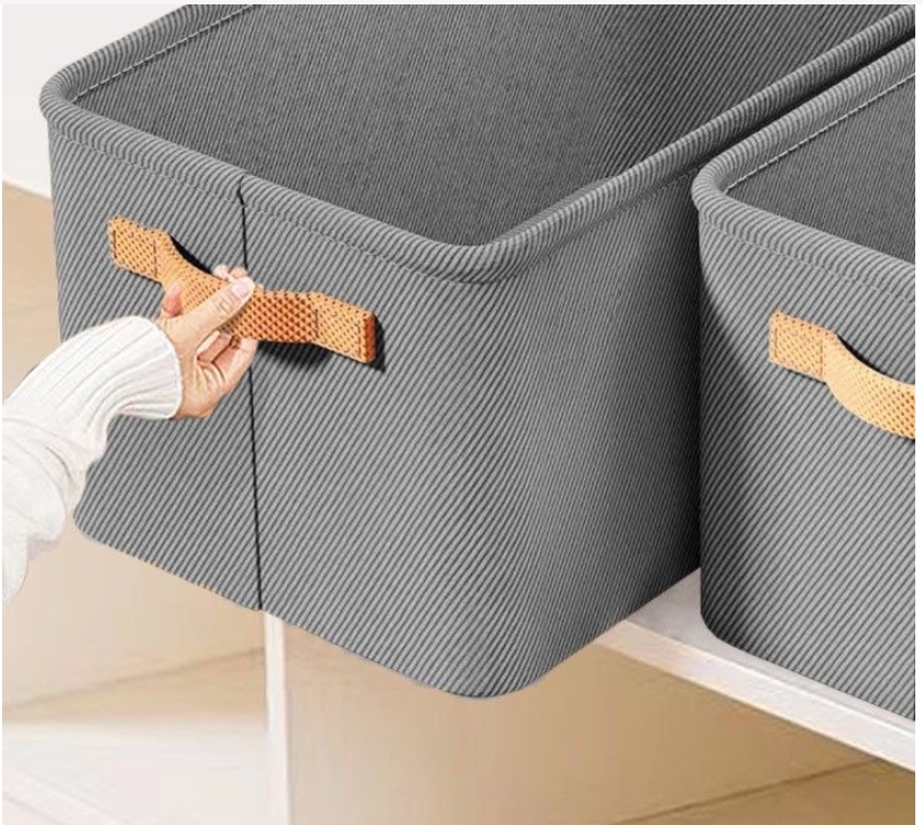 Clothing storage box, steel frame storage box, household fabric storage box