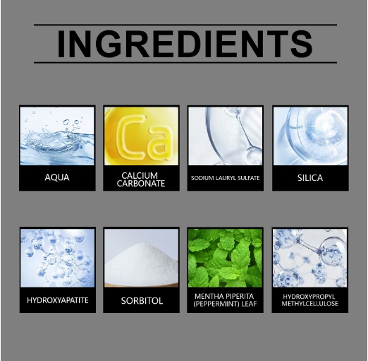 Teeth Brightening Toothpaste for Daily Gingival Care, Gentle Cleaning, Staining and Staining, Fresh and Clean Teeth Care