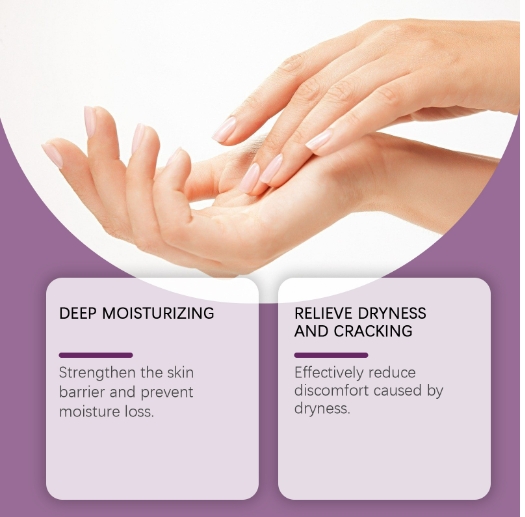 Gentle nourishing care for hand and foot skin, cleansing keratin care stick