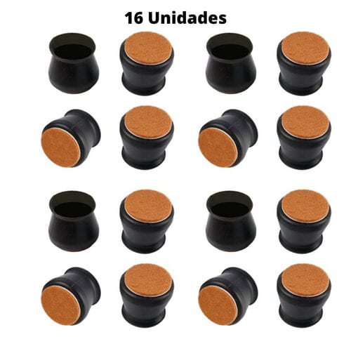 Felt silicone chair foot cover protective cover, thickened wear-resistant and anti slip stool foot pad