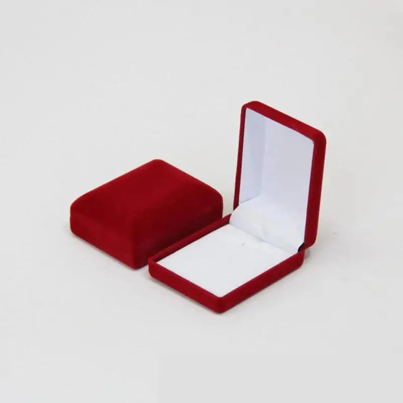 Plush velvet earrings, brooch box, jewelry packaging, jewelry box