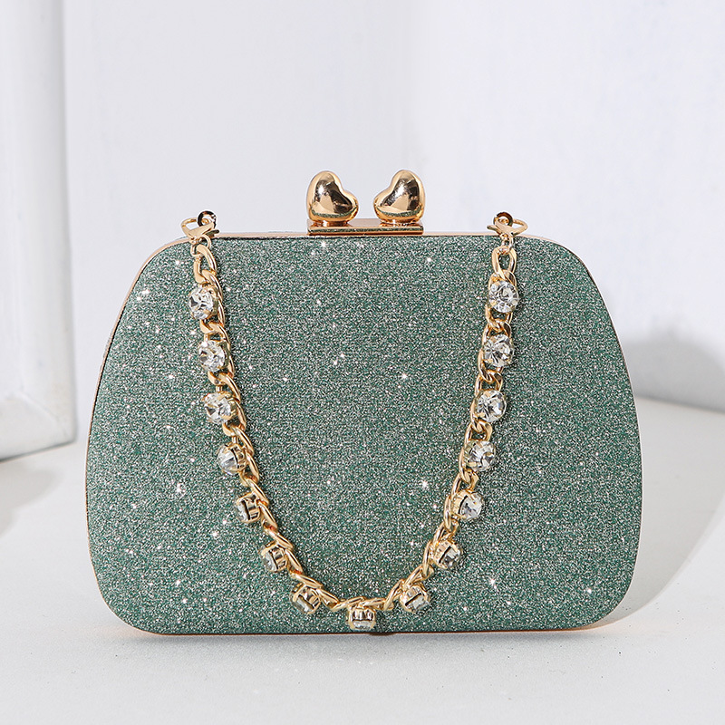 Advanced texture square box shaped new dinner bag