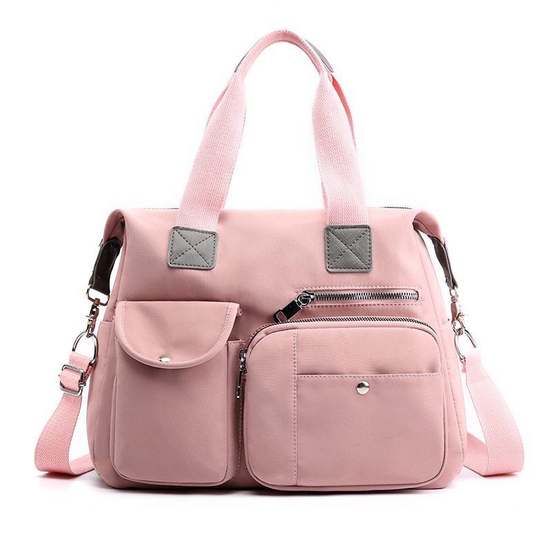 Mommy bag, nylon bag, hand-held large capacity travel bag