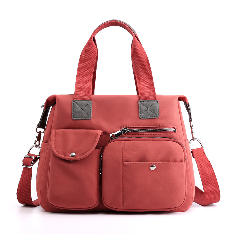 Mommy bag, nylon bag, hand-held large capacity travel bag