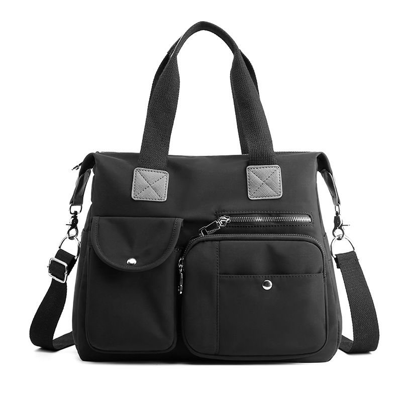 Mommy bag, nylon bag, hand-held large capacity travel bag