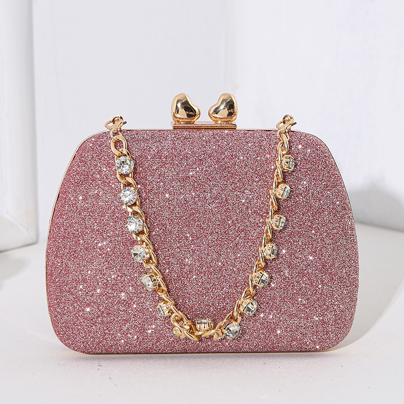 Advanced texture square box shaped new dinner bag