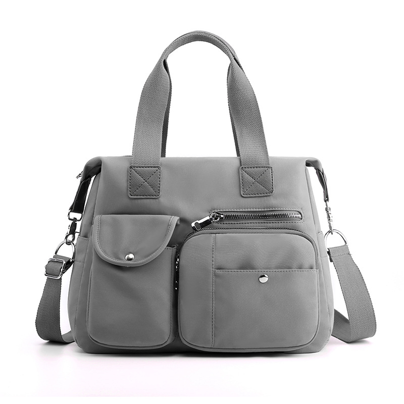 Mommy bag, nylon bag, hand-held large capacity travel bag
