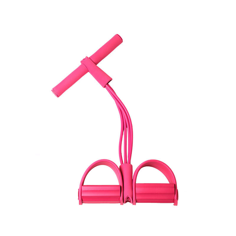 Yoga pedal puller leg training sit-ups home fitness six-tube pedal pull shoulder open beautiful back pull rope