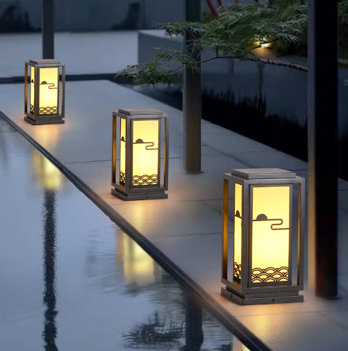 Solar lawn outdoor landscape light, Modern minimalist landscape lights