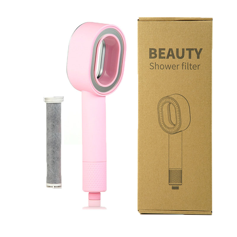 Aromatherapy shower head with brush head massage