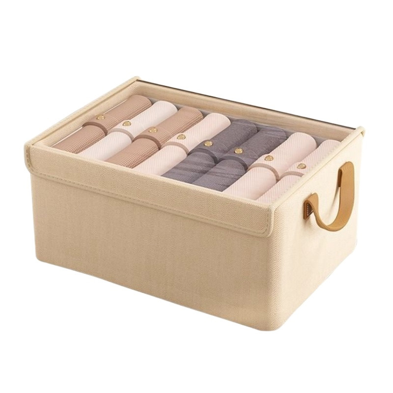 Clothing storage box, steel frame storage box, household fabric storage box