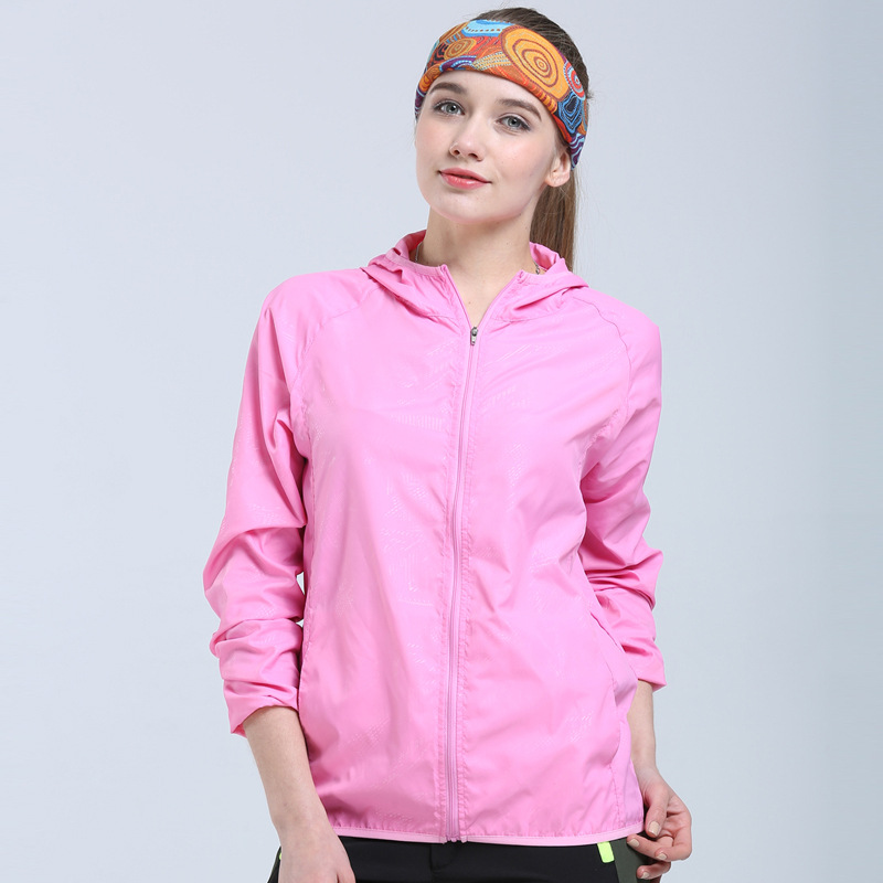 Outdoor sun protection clothing, quick drying long sleeved sun protection clothing