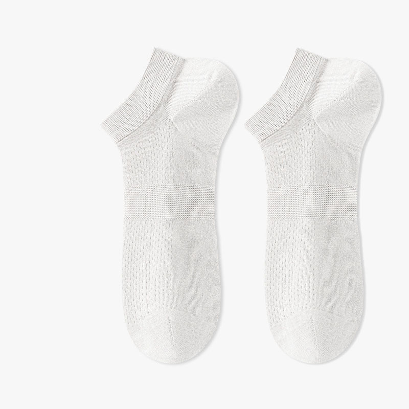 Summer thin socks anti odor, antibacterial, sweat absorbing, breathable men's business short tube