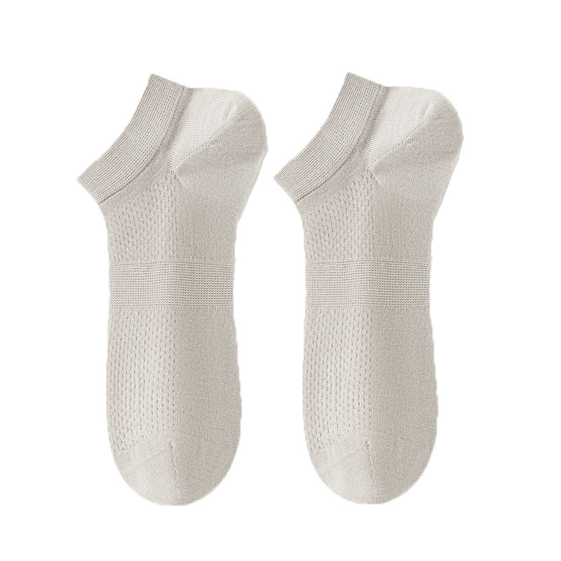 Summer thin socks anti odor, antibacterial, sweat absorbing, breathable men's business short tube