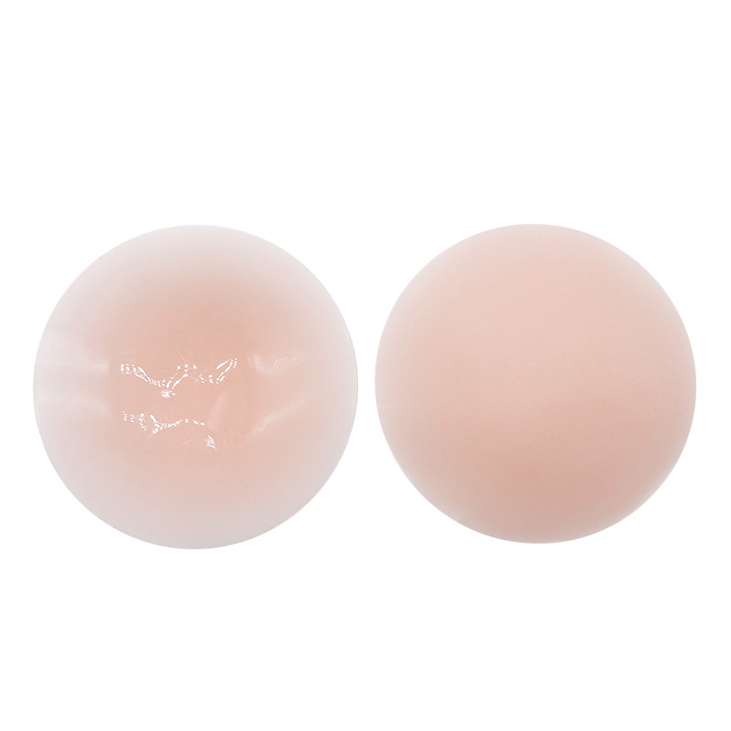Solid silicone nipple patch, ultra-thin breathable invisible chest patch, anti protrusion nipple patch