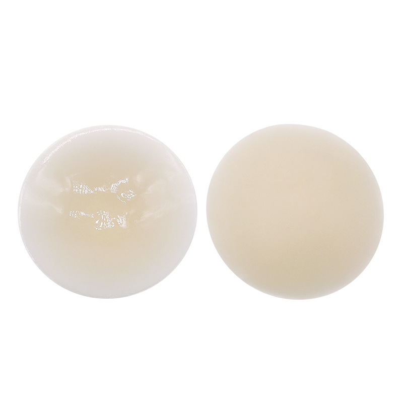 Solid silicone nipple patch, ultra-thin breathable invisible chest patch, anti protrusion nipple patch