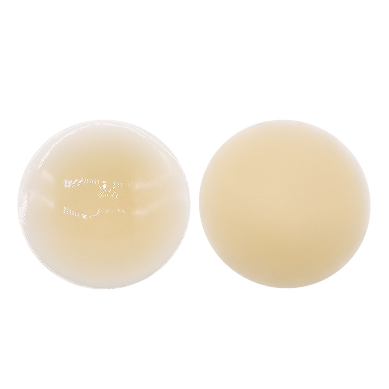 Solid silicone nipple patch, ultra-thin breathable invisible chest patch, anti protrusion nipple patch