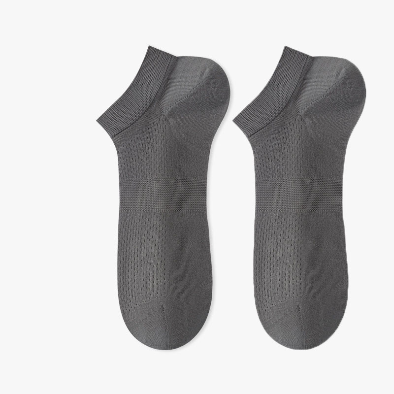Summer thin socks anti odor, antibacterial, sweat absorbing, breathable men's business short tube