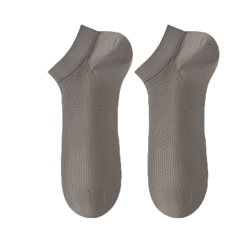 Summer thin socks anti odor, antibacterial, sweat absorbing, breathable men's business short tube