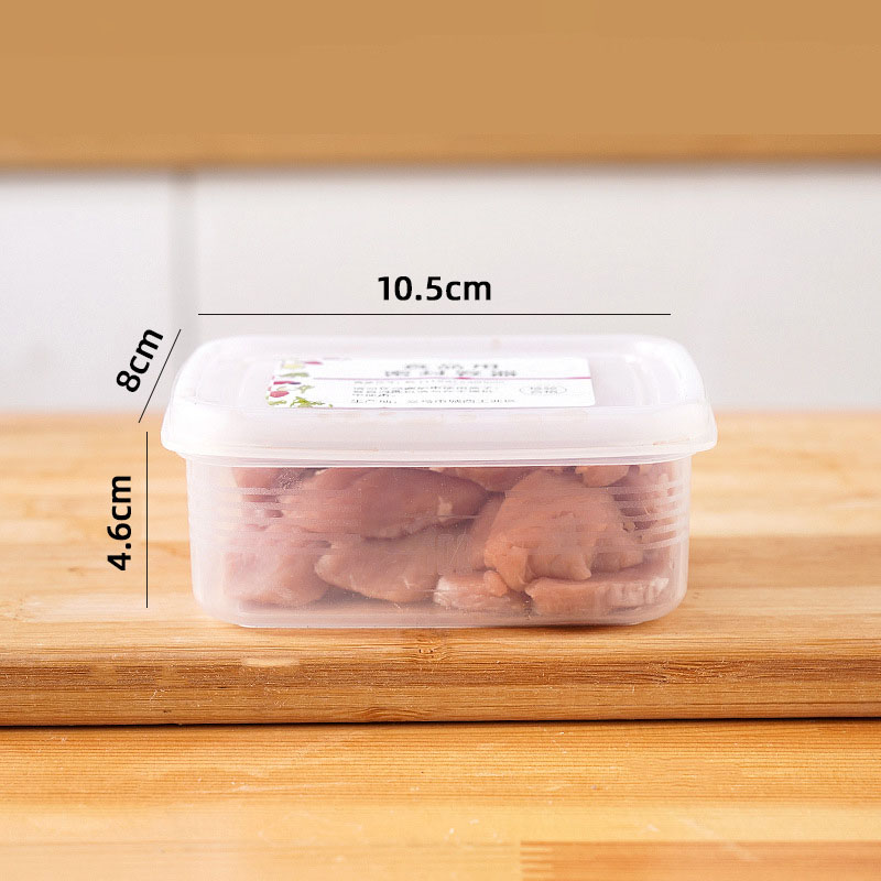 Kitchen refrigerator storage box, food grade freezer special fresh-keeping box