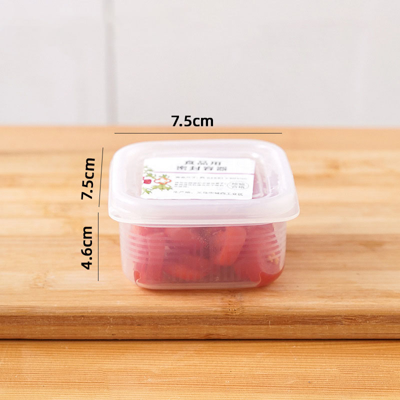 Kitchen refrigerator storage box, food grade freezer special fresh-keeping box