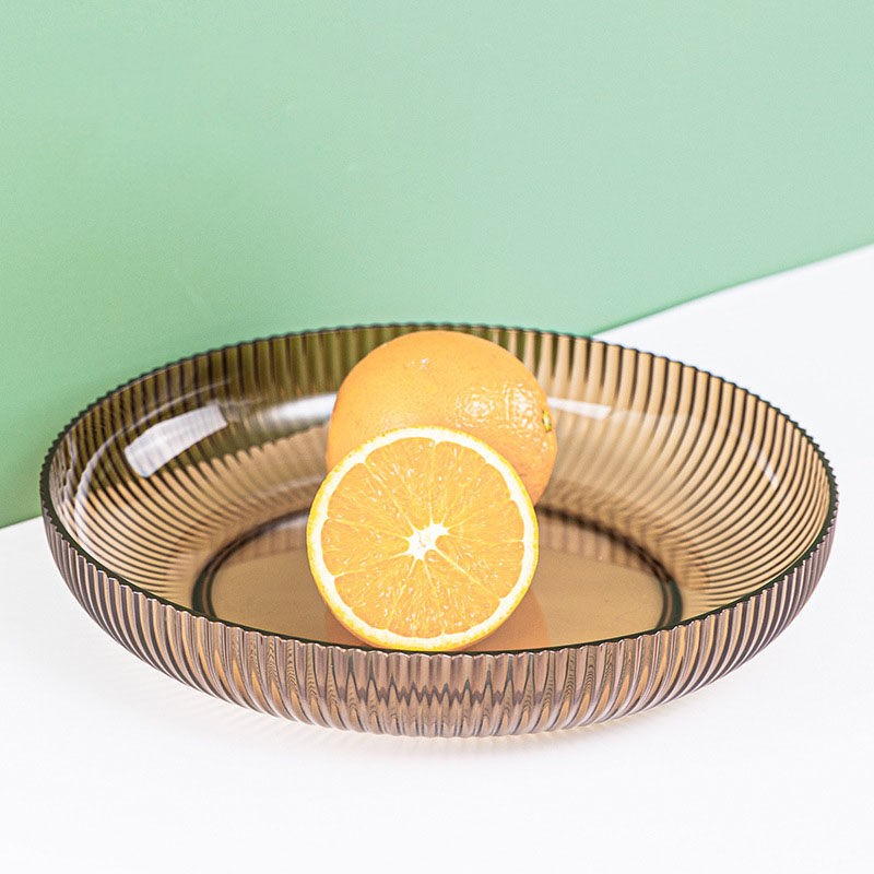 PET material fruit tray, snack tray, Chinese Japanese dining kitchen fruit tray