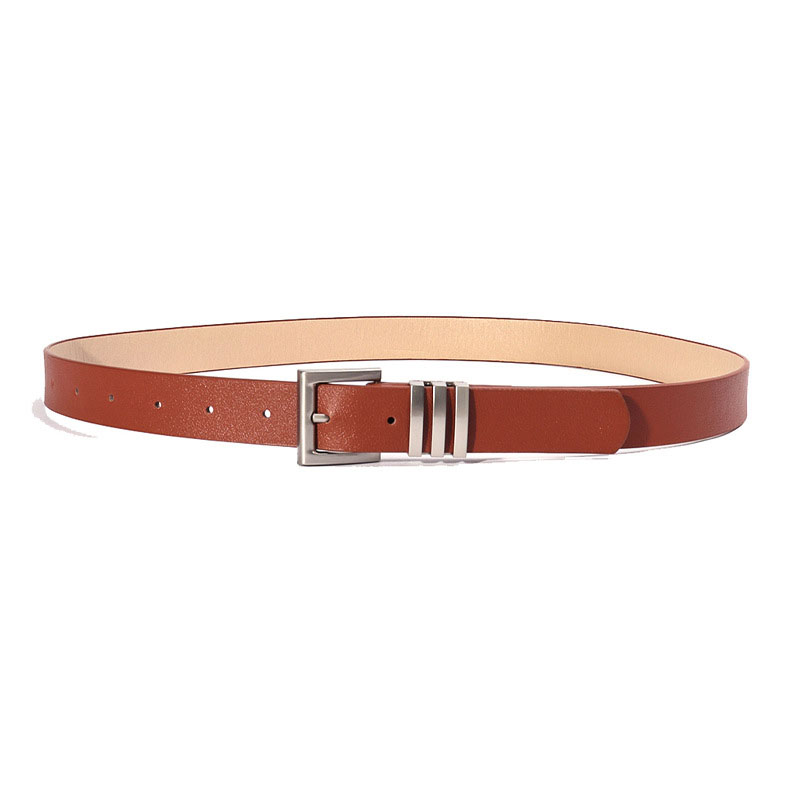 European and American women's retro belt, unisex simple and versatile pants decoration belt