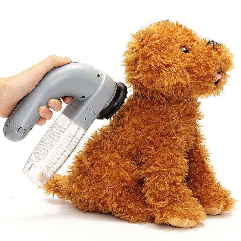 Household electric pet hair dryer, small and portable pet massage and cleaning vacuum cleaner