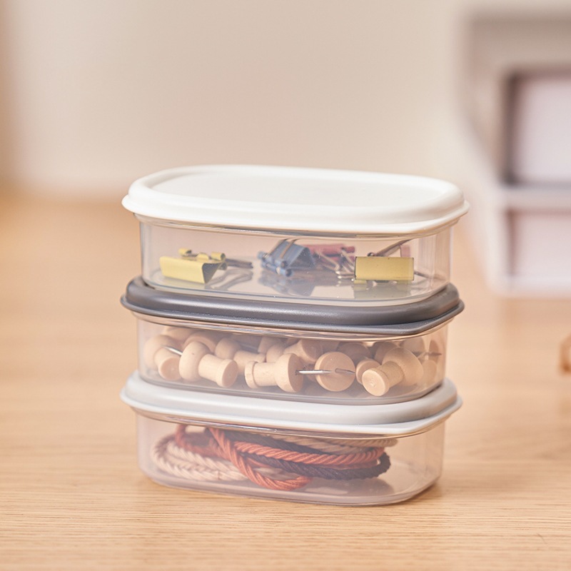 Kitchen refrigerator fresh-keeping storage box, sealed ingredient packaging box, lid storage box