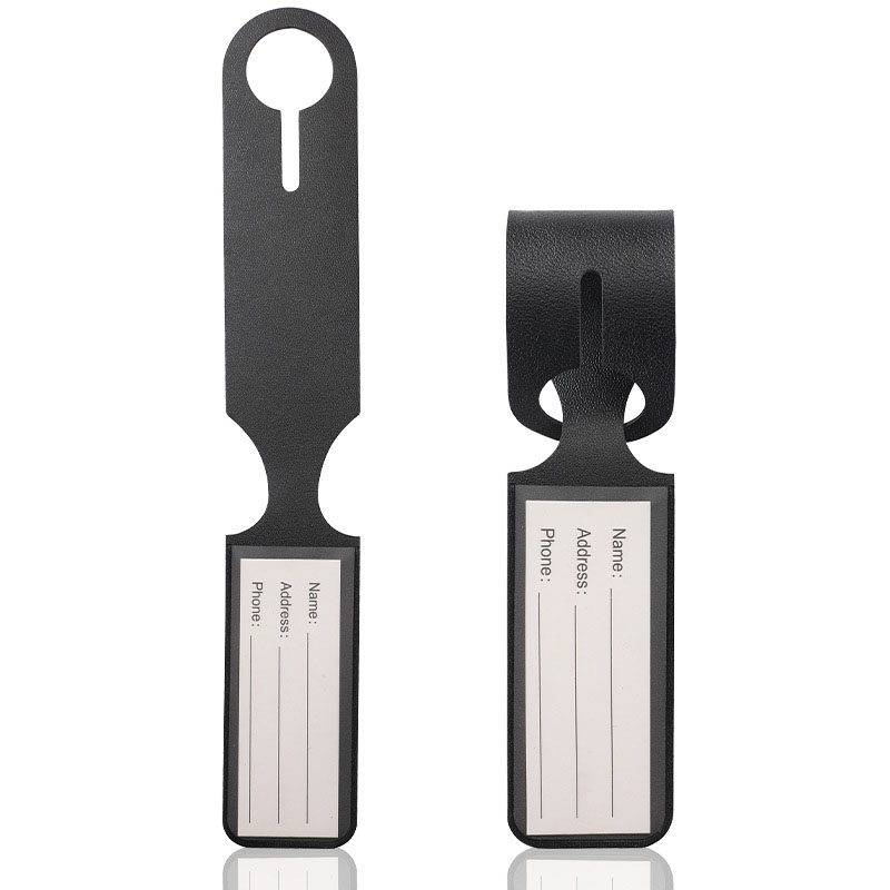 PU luggage tags, travel signs, boarding passes, anti loss pendants, silicone luggage luggage tags