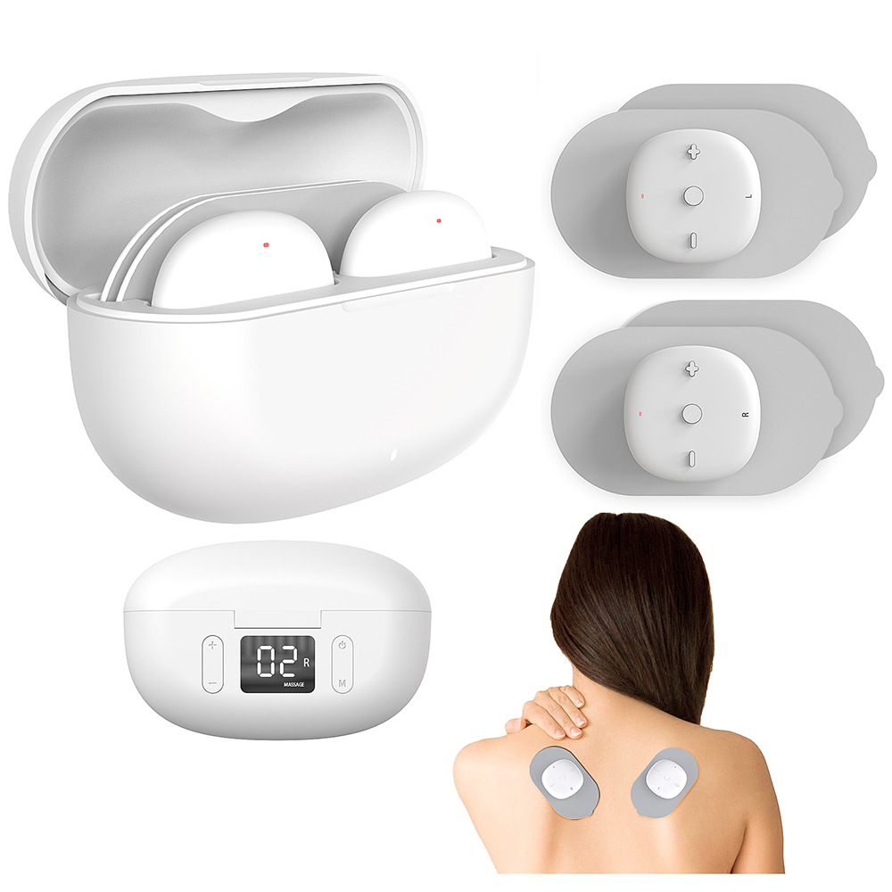 Wireless massager for outdoor home use, precise care for neck, shoulder, waist, and legs