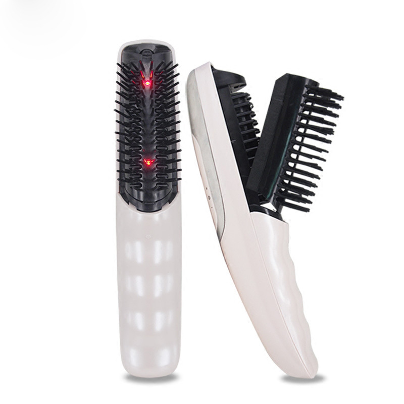 Electric massage comb, head massager, long hair comb, hairdressing, straight hair care, healthy hair comb
