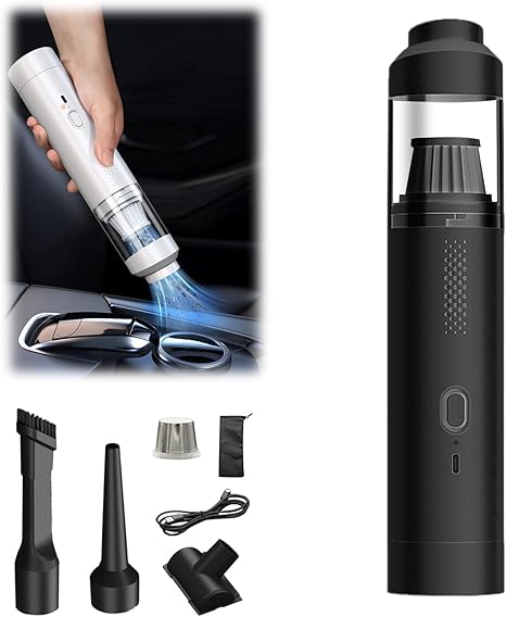 Upgrade Slim V8 Mate Cordless Car Vacuum Cleaner, 19000PA High Power Handheld, 2 Speeds