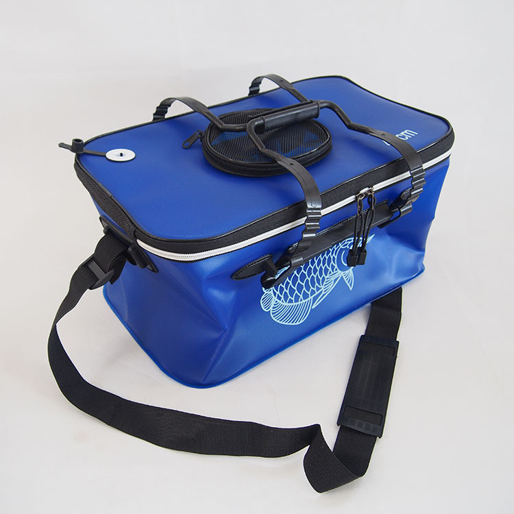 Live Fish Bucket EVA Fishing Box Folding Fish Protection Bucket Fisherman's Bag Fishing Bucket Fishing Gear Supplies