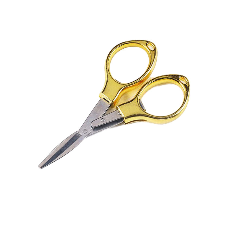 Folding fishing scissors, multifunctional lead leather scissors, fishing line scissors